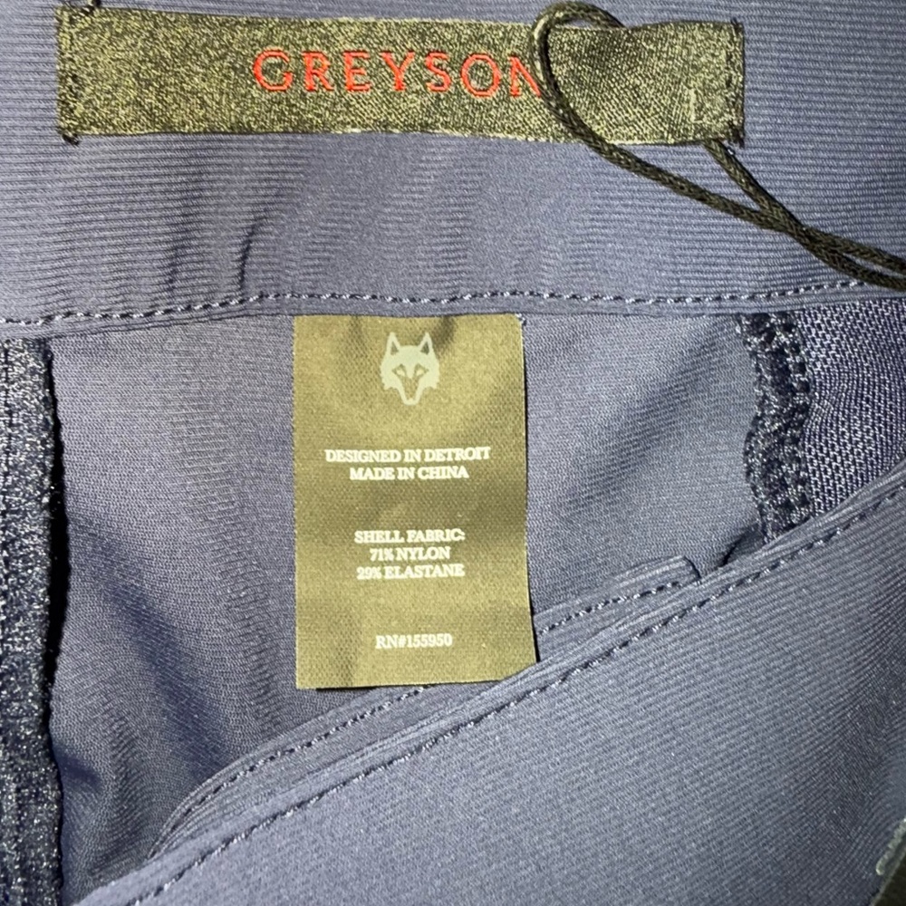 Greyson Navy Blue Phoenix Trouser Shorts Womens Size Large NWT Over 50% Off NWT - Picture 6 of 12